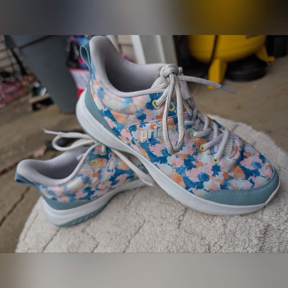 Women's Prince Tennis Floral Sneakers Size 9